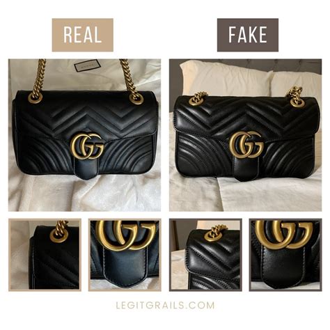 gucci marmont mini fake vs real|gucci marmont bag vs real.